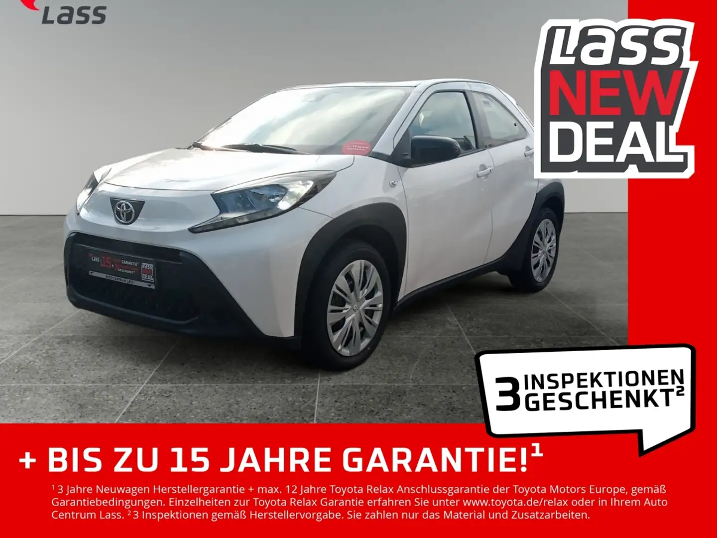 Toyota Aygo X 1.0 l Play CVT Komfort Paket ! Weiß - 1