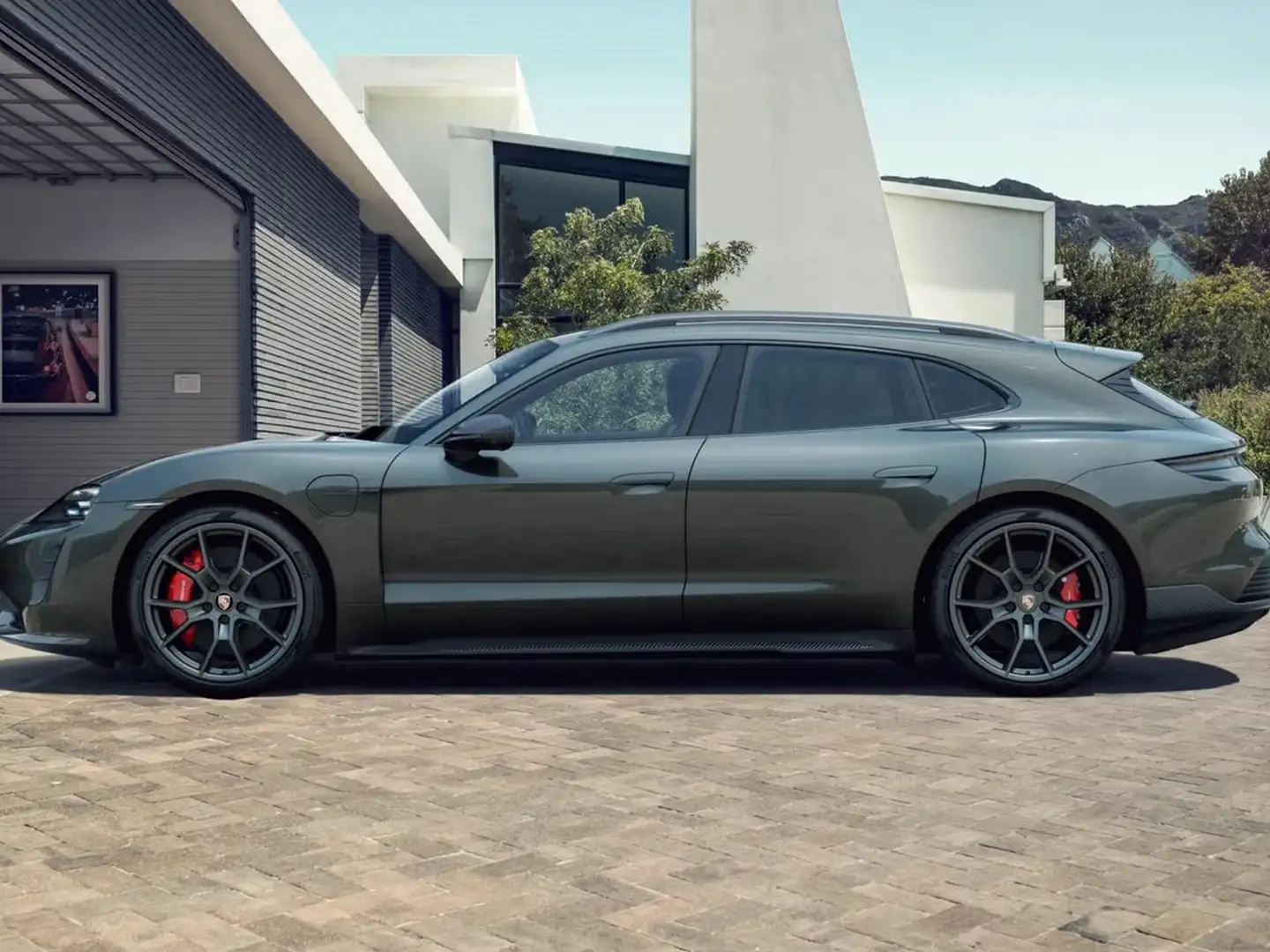 Porsche Taycan sport turismo gts 5p.ti cvt Grigio - 2