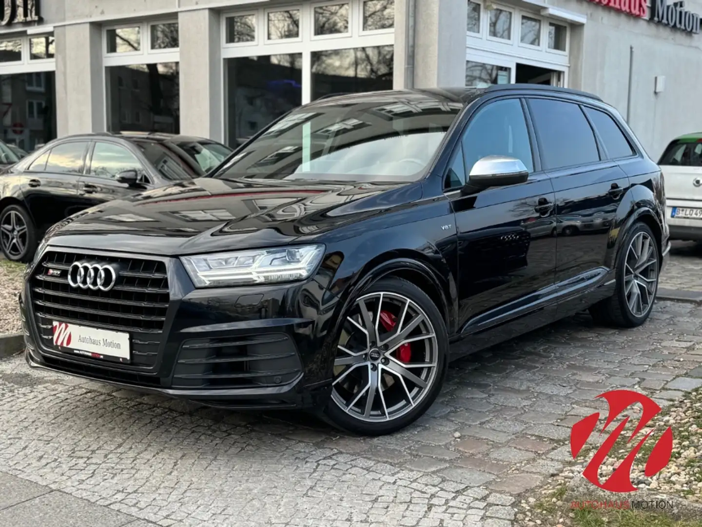 Audi SQ7 4.0 TDI quattro V.Cockpit Raute Kamera 22'LM Schwarz - 2