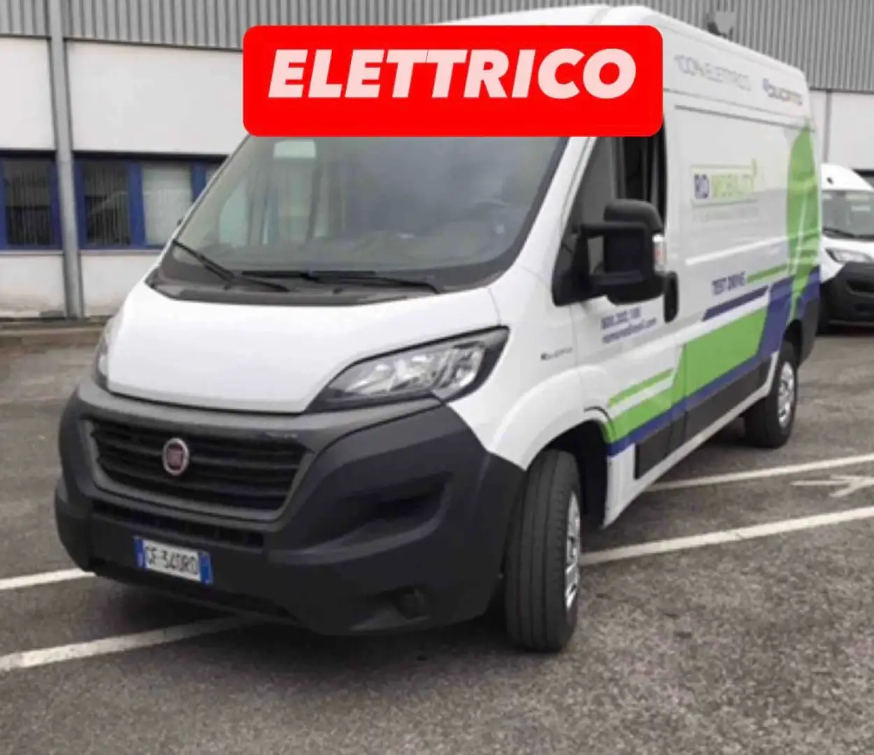 Fiat Ducato 47kWh L2H2 FURGONE ELETTRICO Km 8.000 Biały - 2