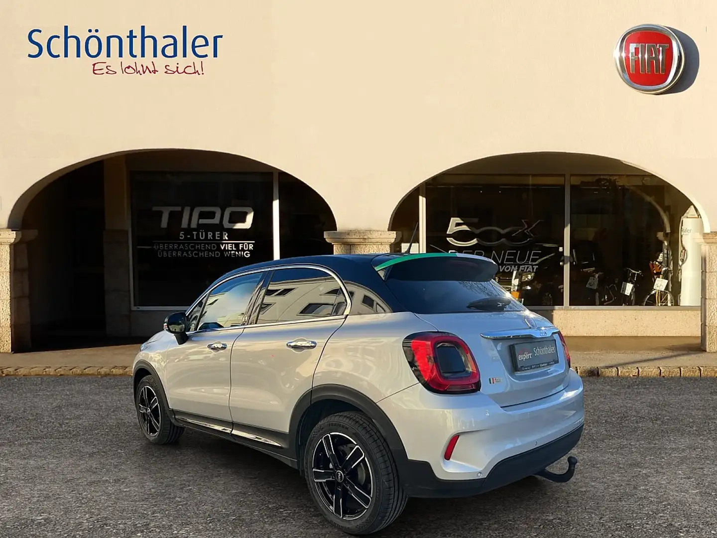 Fiat 500X FireFly Turbo 120 120th Silber - 2