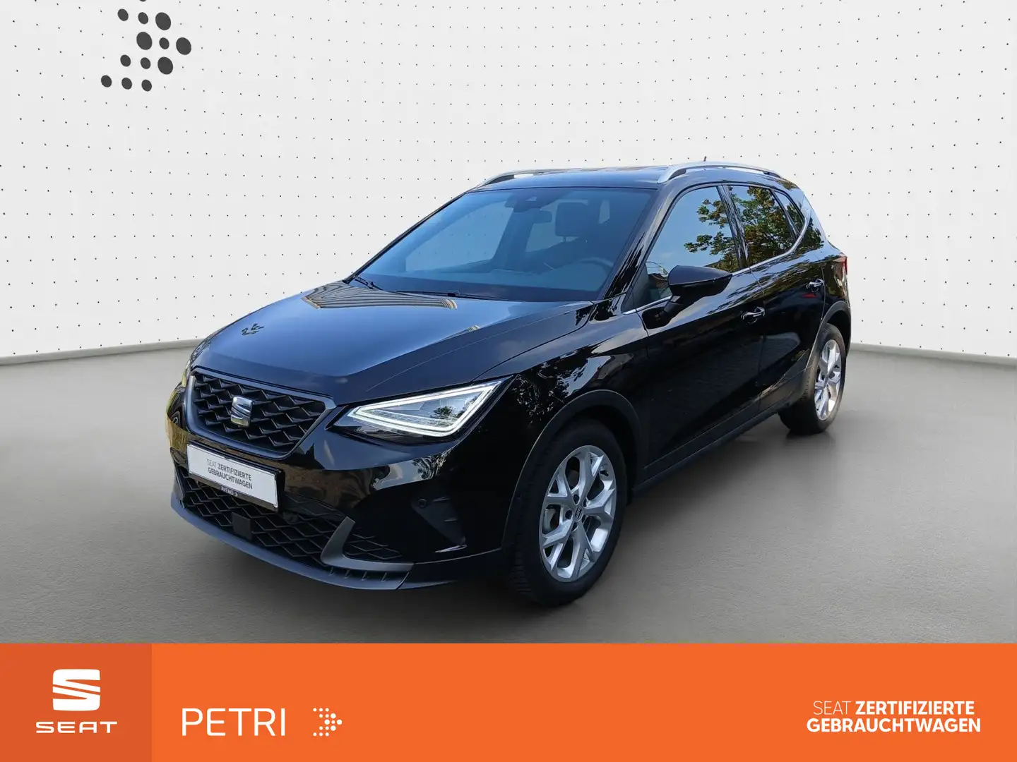 SEAT Arona 1.0 TSI DSG FR-Line*NAVI*KAM*2025*Voll-LED Schwarz - 1