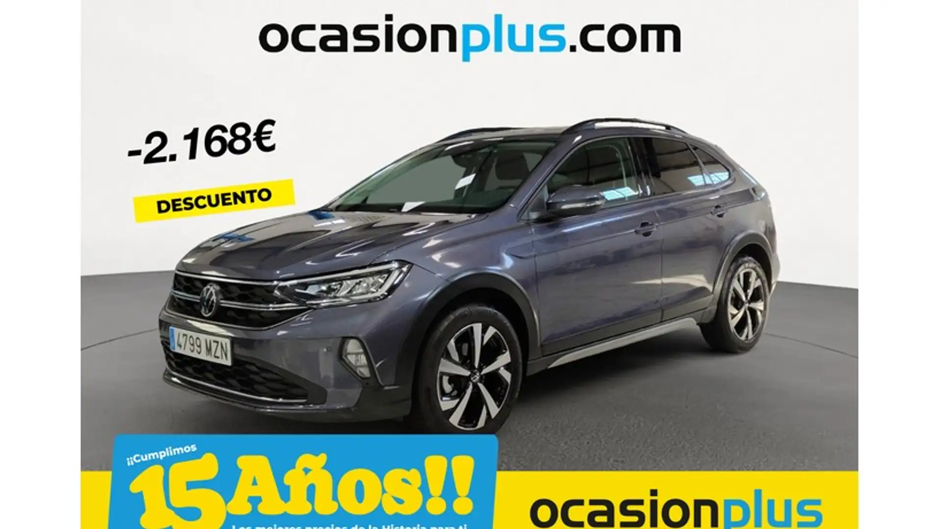 Volkswagen Taigo 1.0 TSI 85kW Gris - 1