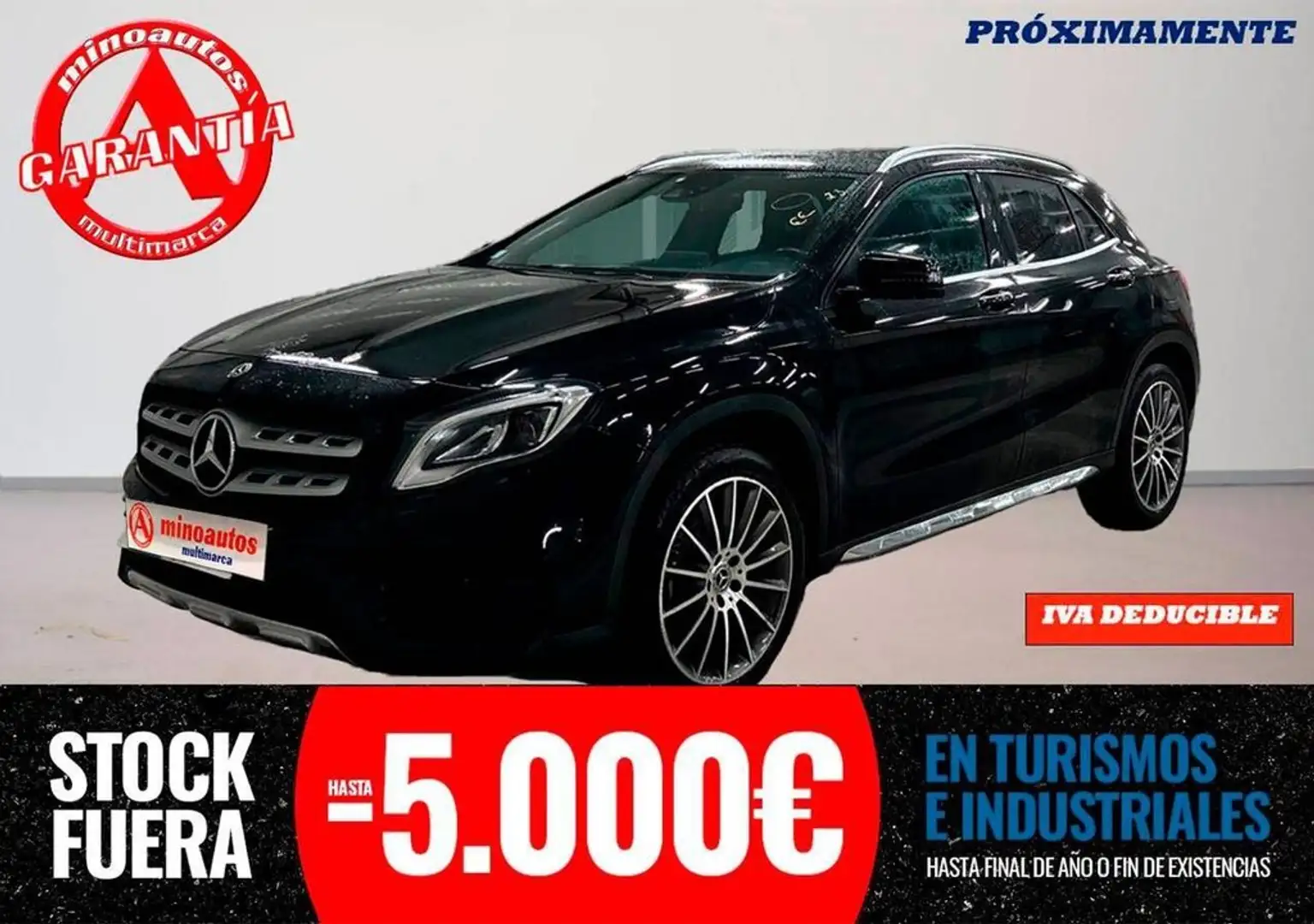 Mercedes-Benz GLA 200 200D 136 CV 7G-DCT FASCINATION AMG Negro - 1