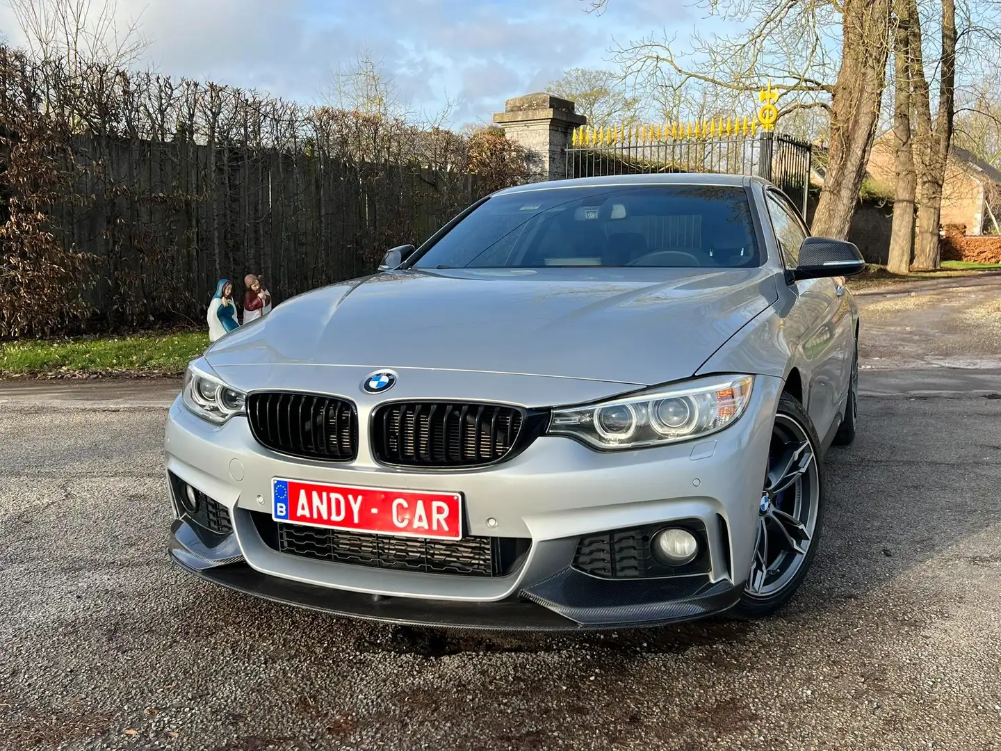 BMW 420 DA ** VENDUE ** VERKOCHT ** SOLD ** Gris - 1