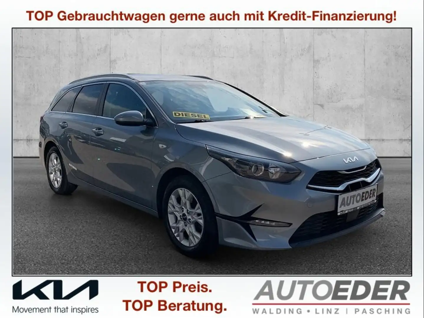 Kia Ceed SW / cee'd SW ceed SW 1,6 CRDi SCR ISG Silber 48V Silber - 1