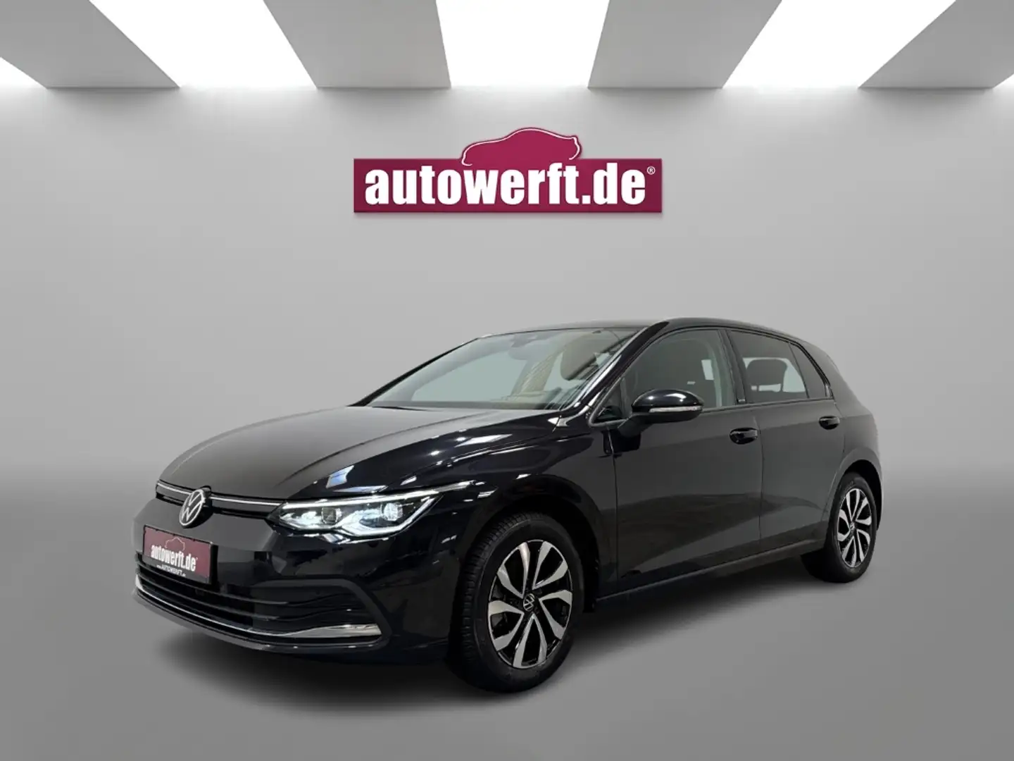 Volkswagen Golf 8 1.5 TSI ACTIVE STANDHZ LED NAVI ACC SHZ HUD TEMP Schwarz - 1