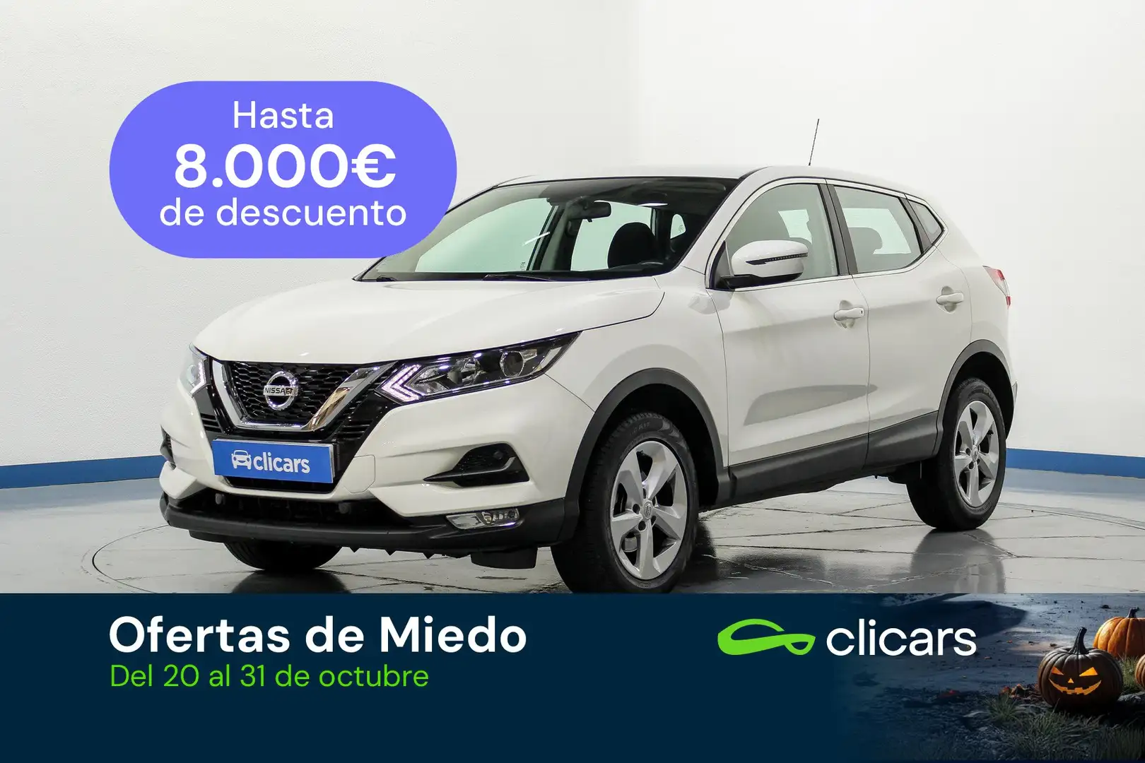 Nissan Qashqai 1.5dCi Acenta 4x2 85kW Blanc - 1