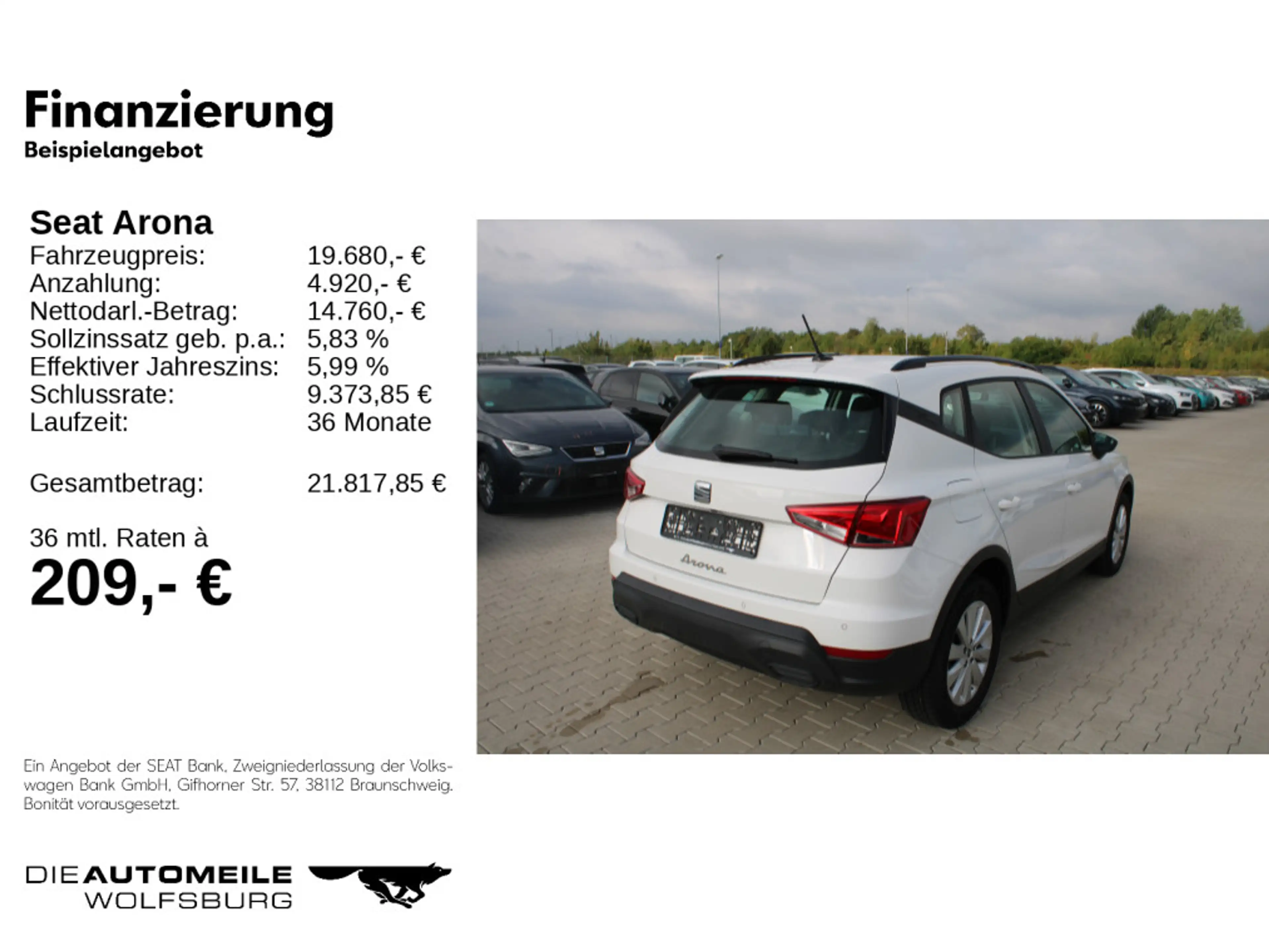 SEAT Arona 1.0 TSI Style Edition Rückkam/Tempo/Multil — photo 2