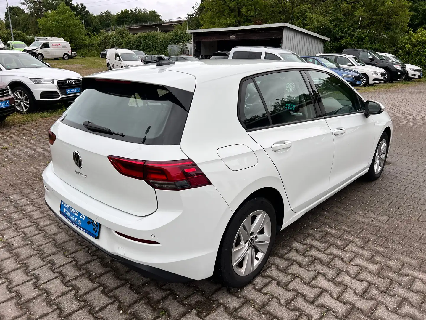 Volkswagen Golf Life TGI 1.5 TGI CNG Erdgas DSG LED ACC 2 x PDC Wit - 2