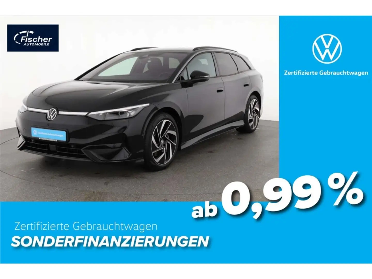 Volkswagen ID.7 Tourer Elektro Pro 77 kWh Schwarz - 1