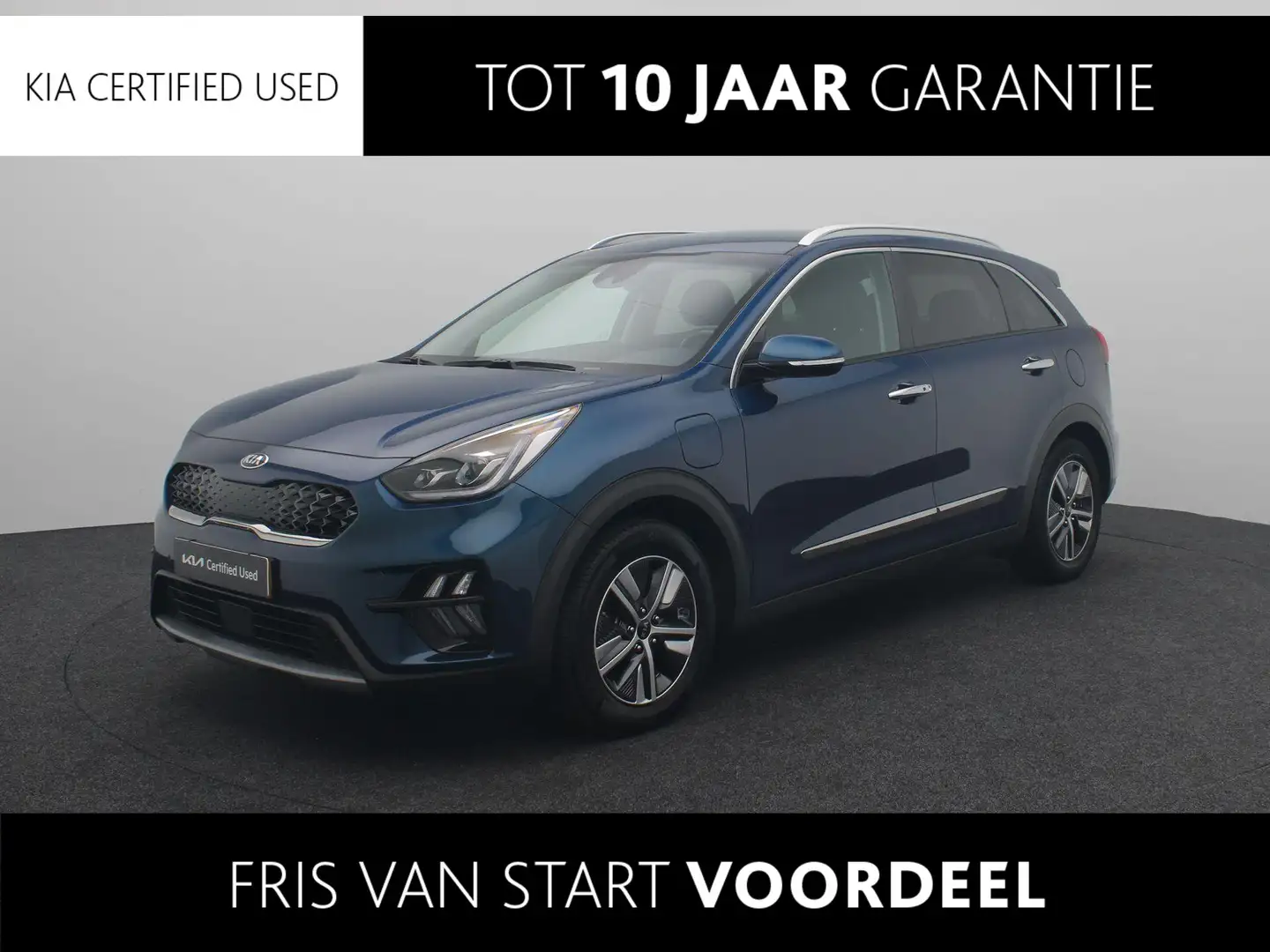 Kia Niro 1.6 GDi PHEV DynamicPlusLine Leder | Trekhaak | St Bleu - 1