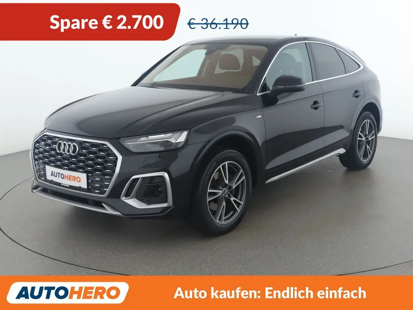 Audi Q5 40 TDI Mild-Hybrid quattro S line Schwarz - 1