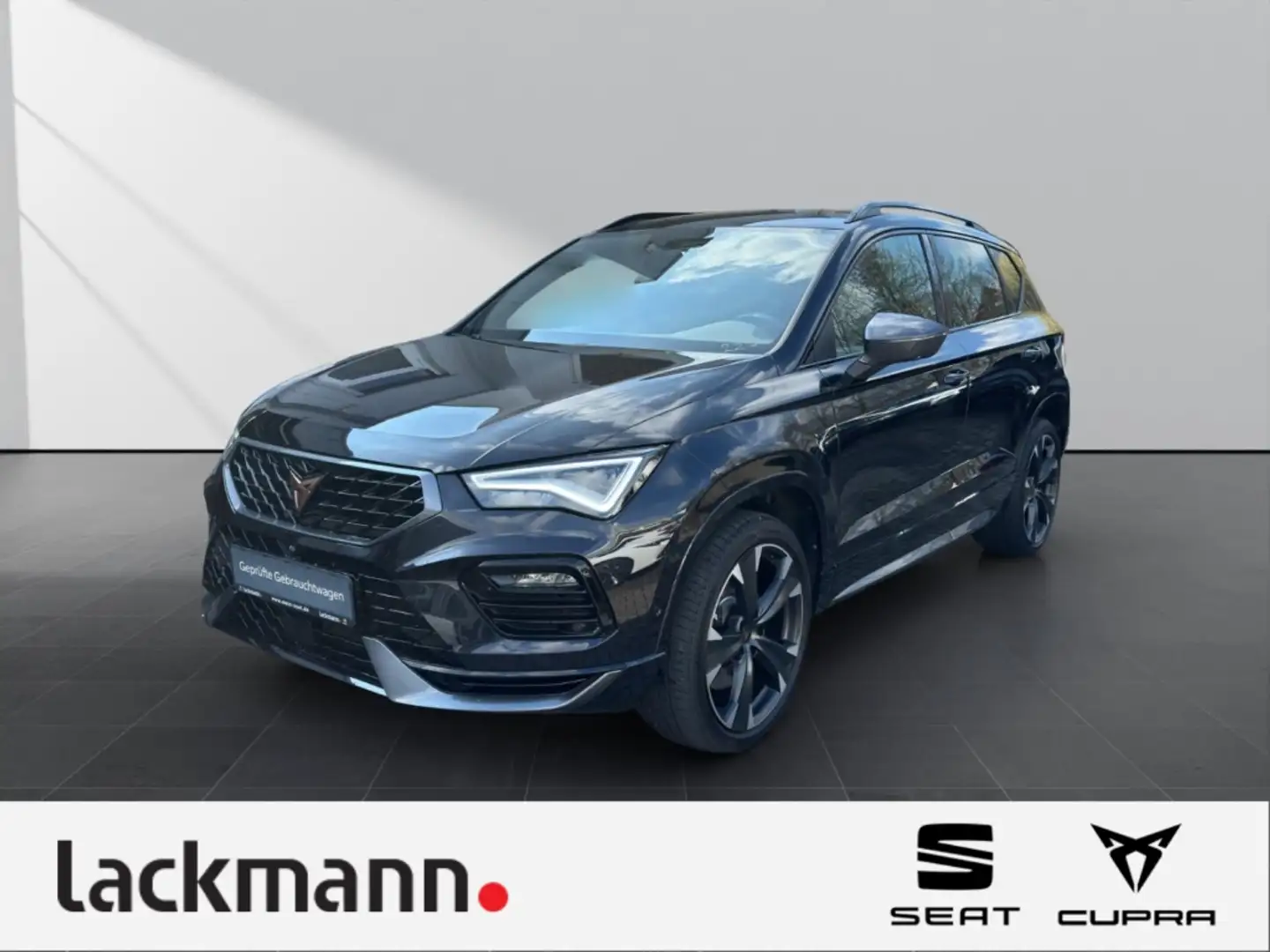 CUPRA Ateca 2.0 TSI 4Drive*Navi*LED*AHK*elek.Heck.* Schwarz - 1