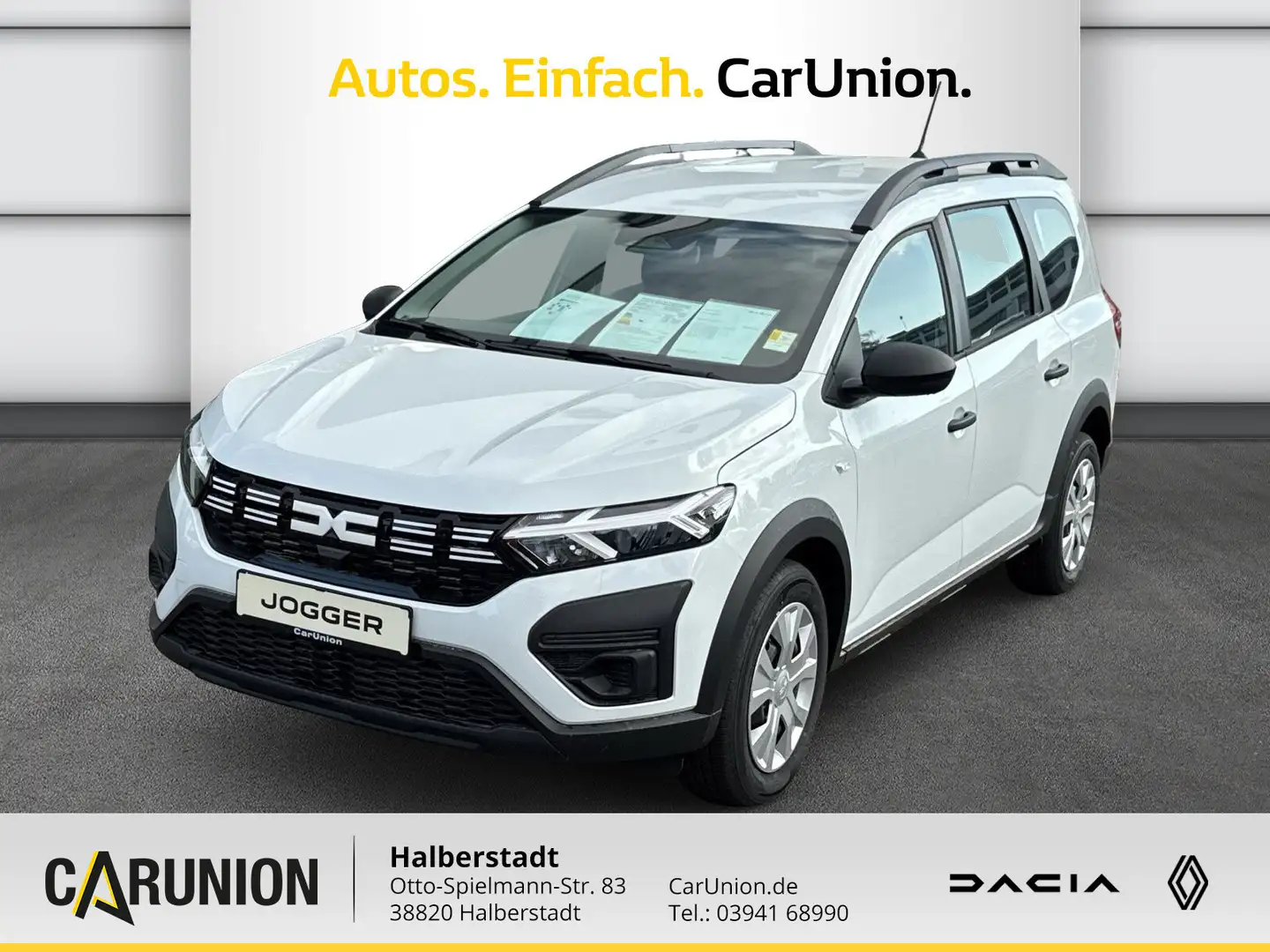 Dacia Jogger Essential ECO-G 100 Klima PDC BT Weiß - 1