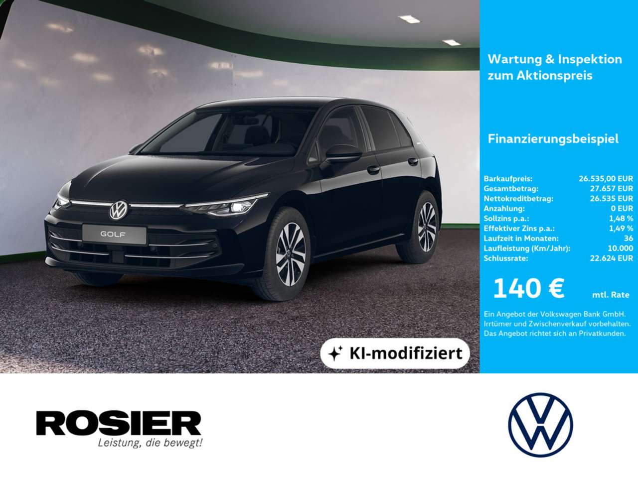 Volkswagen Golf — Volkswagen Golf VIII 1.5 eTSI DSG Energy AHK ACC LED SHZ