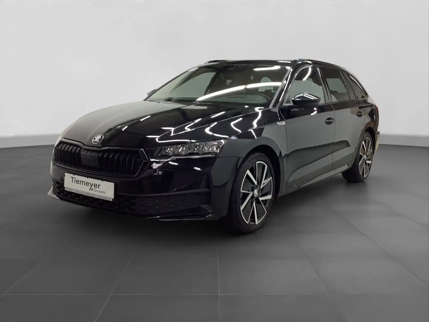 Skoda Octavia Combi 2.0 TDI DSG SPORTLINE PANO LM19 Schwarz - 2