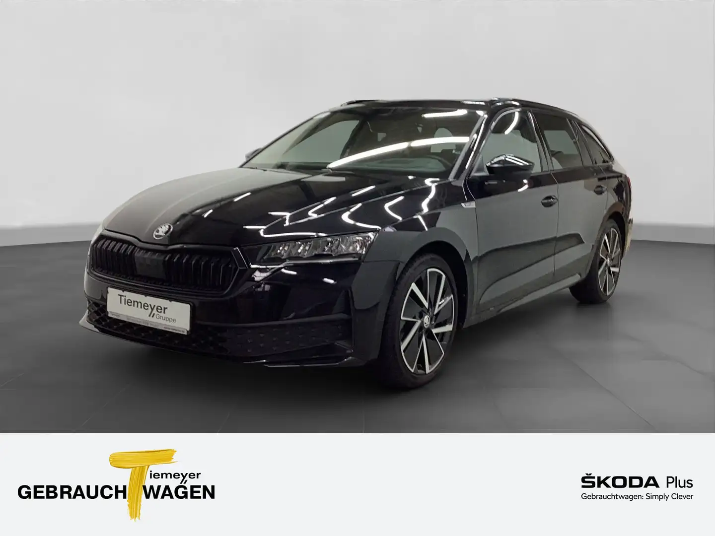 Skoda Octavia Combi 2.0 TDI DSG SPORTLINE PANO LM19 Schwarz - 1