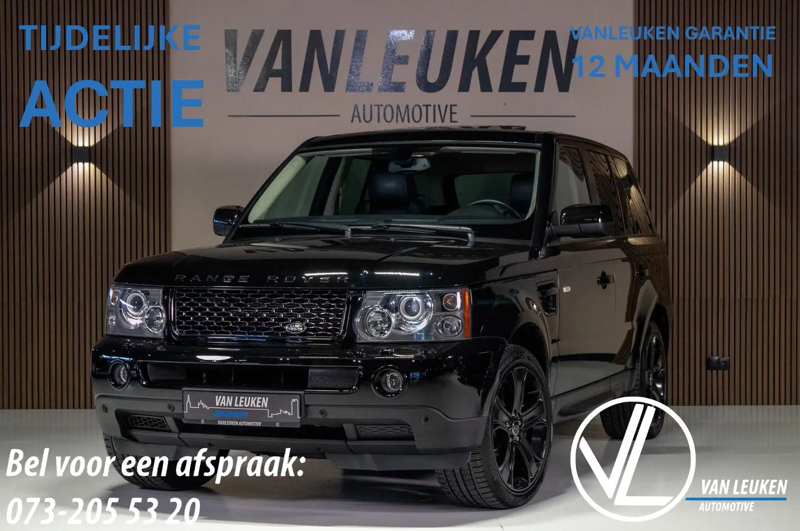 Land Rover Range Rover Sport 4.2 V8 Supercharged 21.450 EX BTW ACTIE Zwart - 1