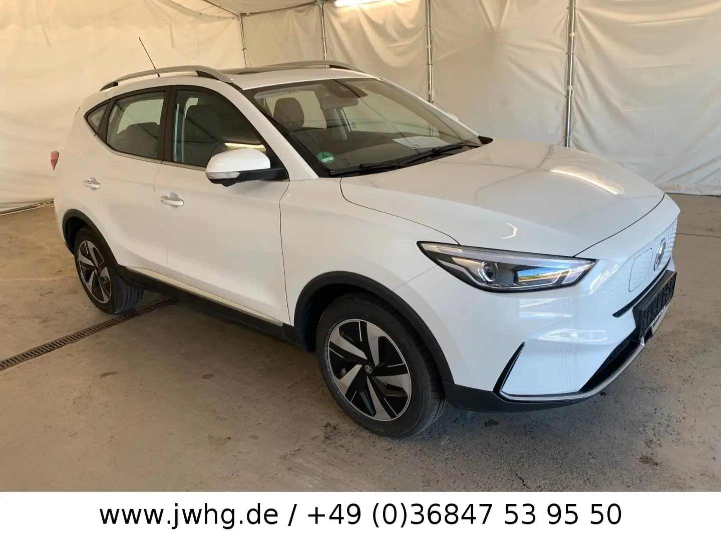 MG ZS EV Luxury LED FahrAss+DigTacho 360Pano Leder Weiß - 2