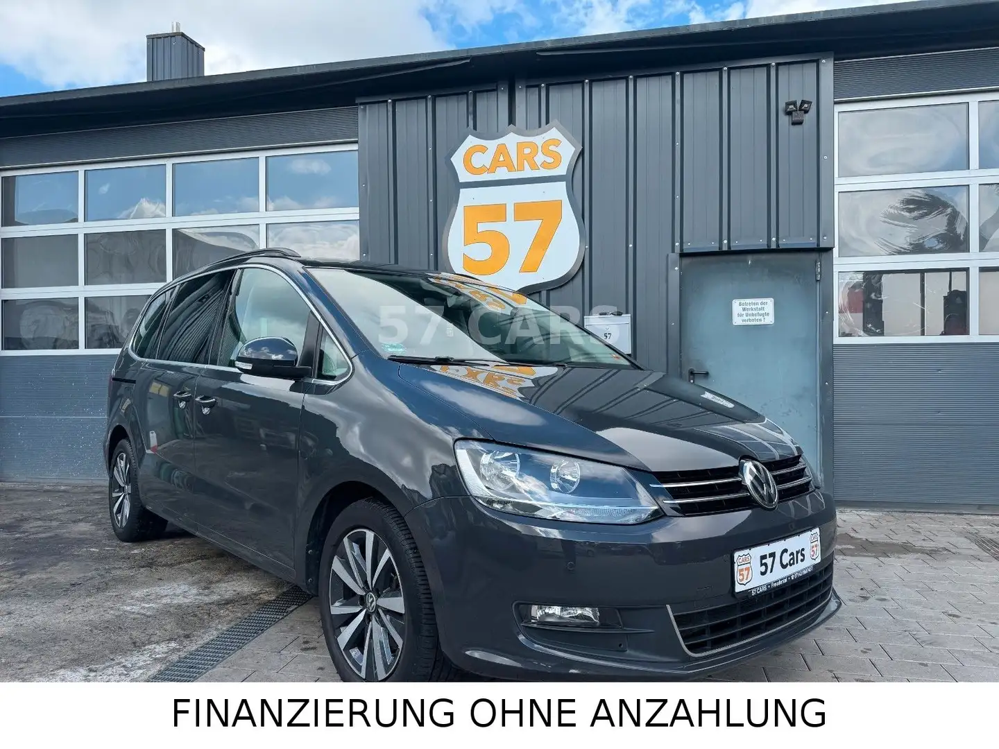 Volkswagen Sharan 2.0 TDI SCR DSG 7-SITZER+KAMERA+AUTOMATIK Grau - 1