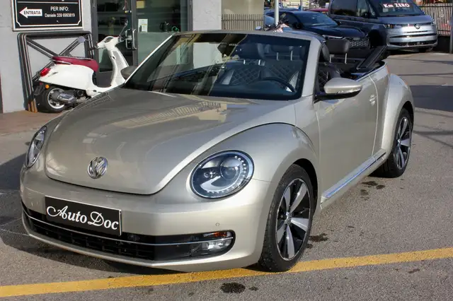 Volkswagen Maggiolino 1.4 tsi dsg cabrio 160cv fullled navy pelle trafor