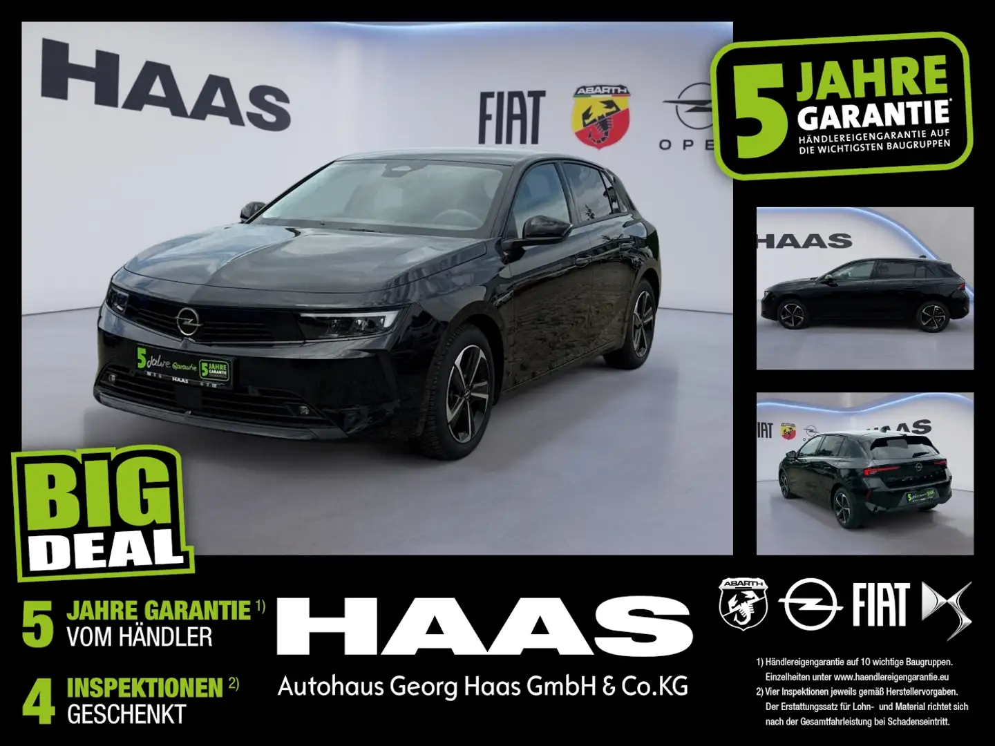 Opel Astra L 1.2 Turbo Edition Klimaautomatik uvm Nero - 1