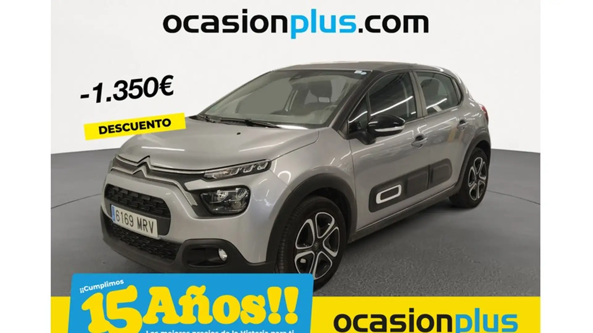 Citroen C3 Origin 1.5BlueHDi S&S Plus 100 Argent - 1