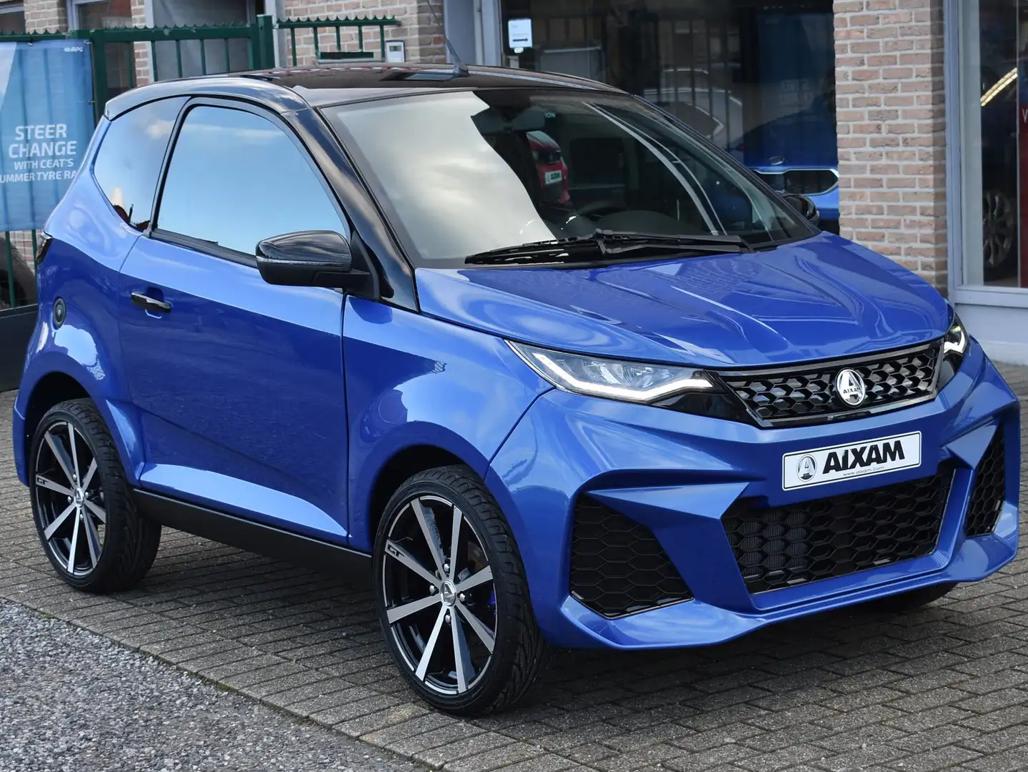 Aixam GTO Nieuwe Ambition serie, Salonpromotie Blauw - 2