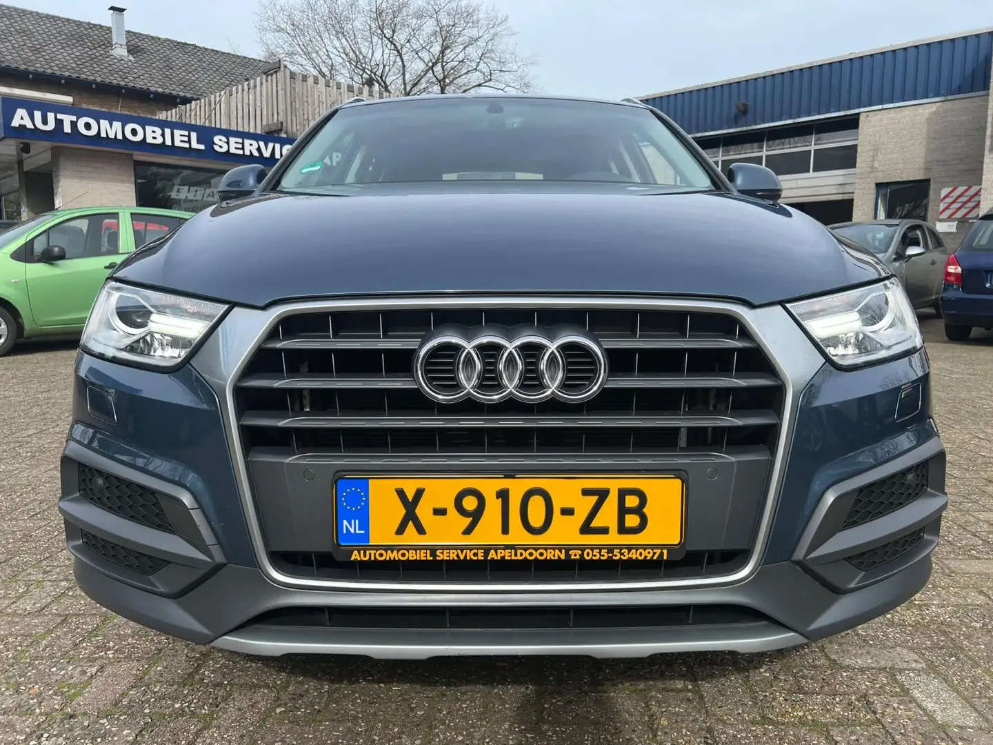 Audi Q3 1.4 TFSI Sport S Line Edition *CRUISE*STOELVERW.*N Blauw - 2