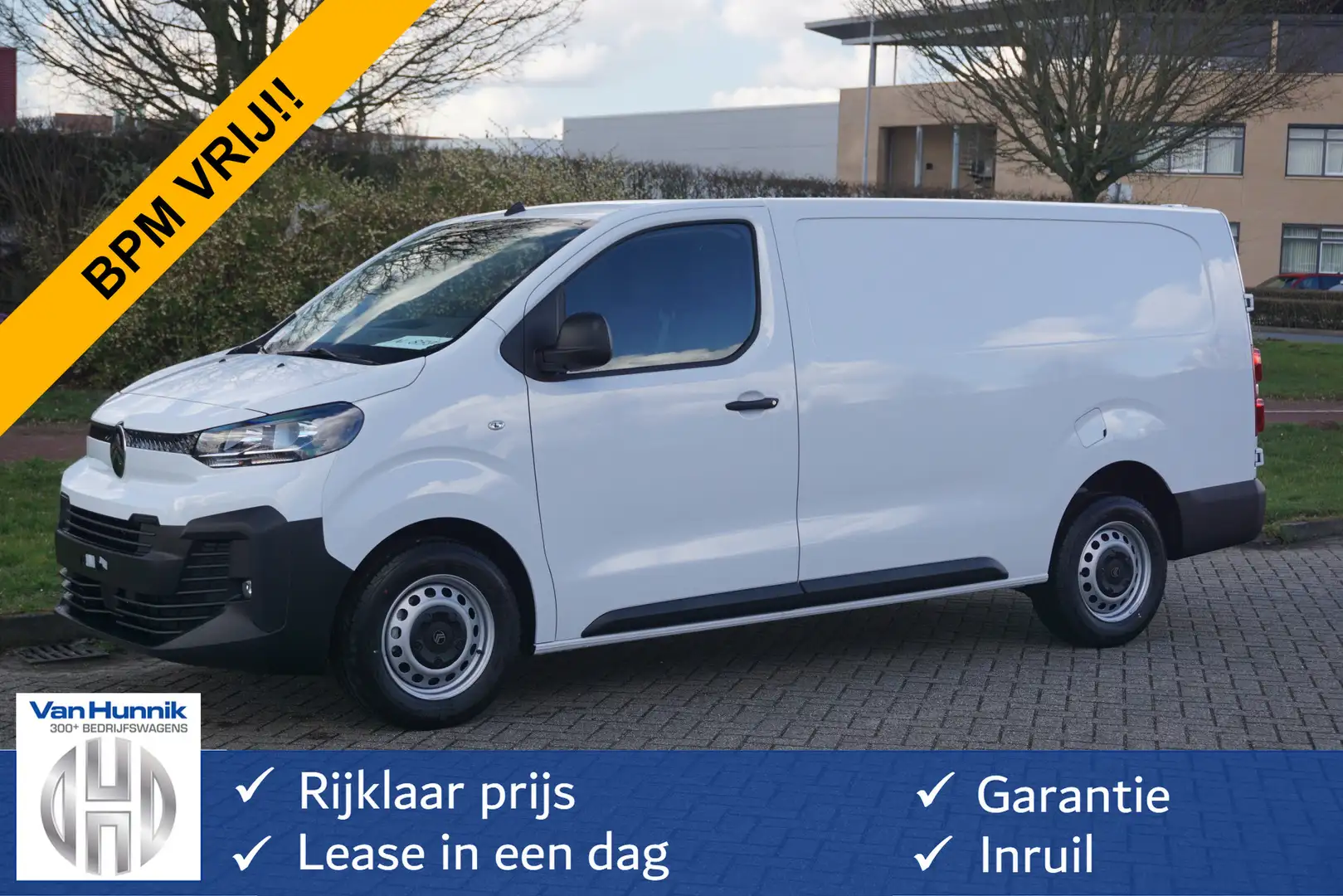 Citroen Jumpy 2.0D 180PK EAT8 Automaat L3H1 BPM VRIJ!! Navi, Cam Bianco - 1