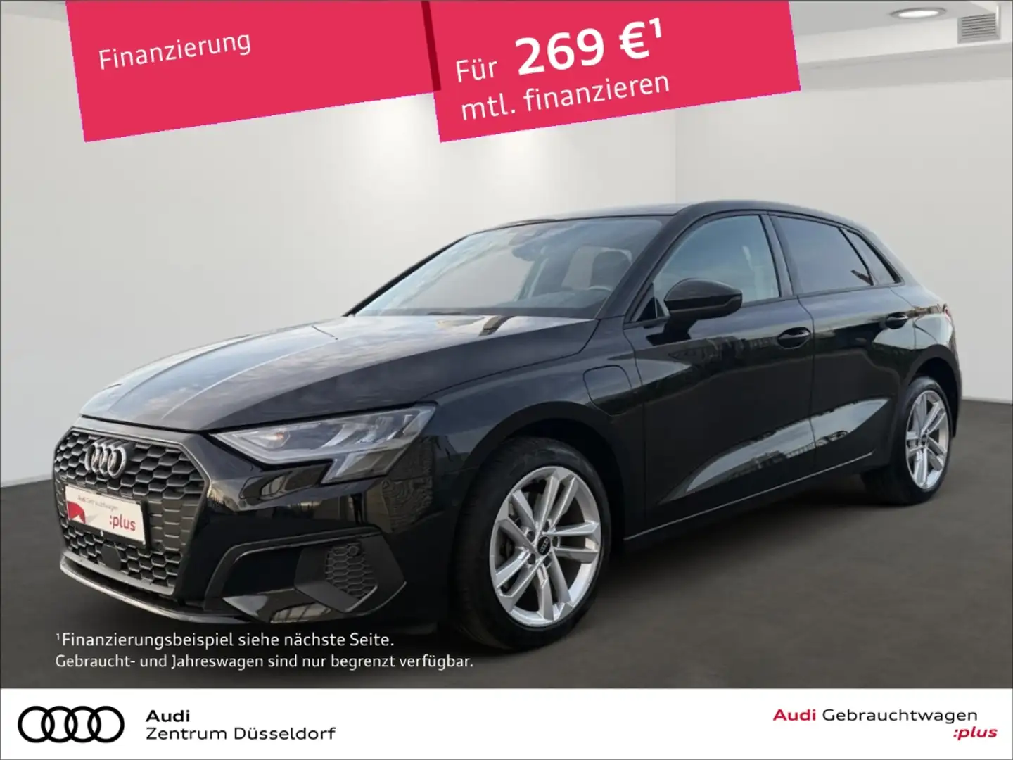 Audi A3 Sportback 40 TFSI e PANO PDC AMBIENTE CARPLAY Schwarz - 1