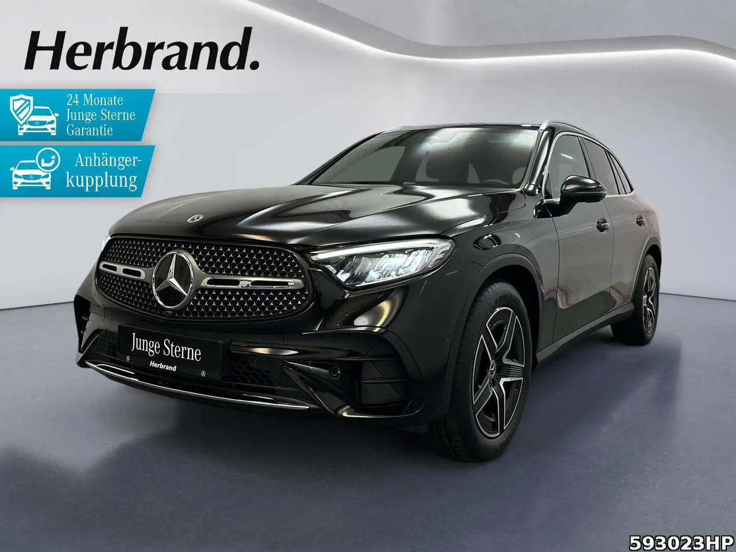 Mercedes-Benz GLC 220 d 4M AMG Pano AHK MEMORY Ambiente Plus Schwarz - 1