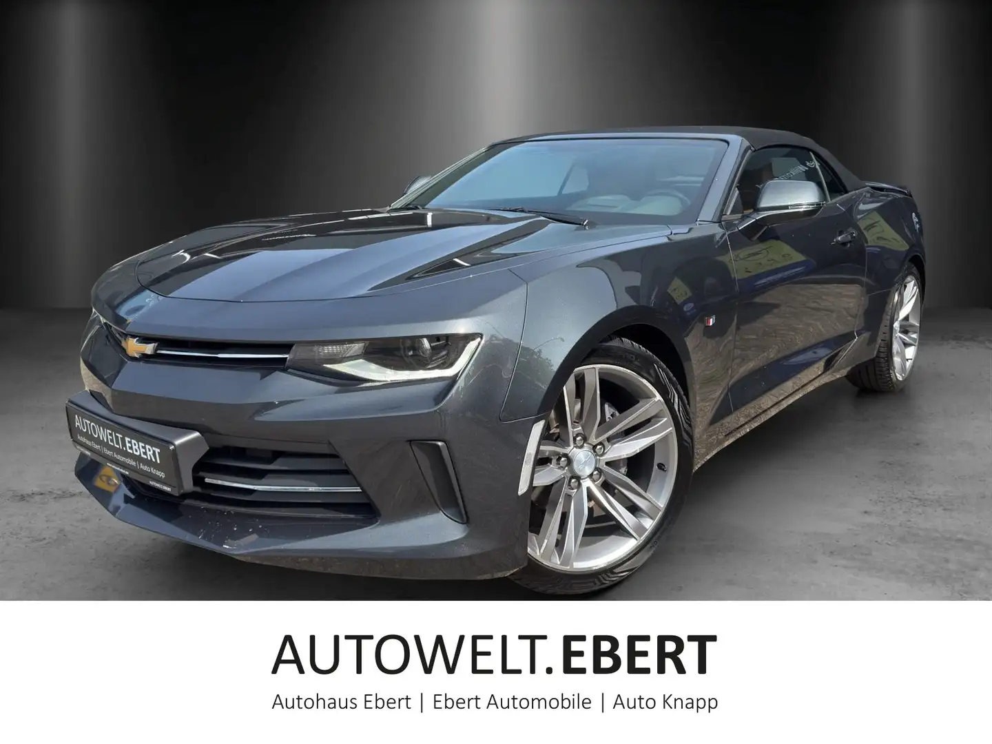 Chevrolet Camaro Cabrio 2.0 EU-FZG/1. HAND/SCHECKHEFTGEPFL Серый - 1