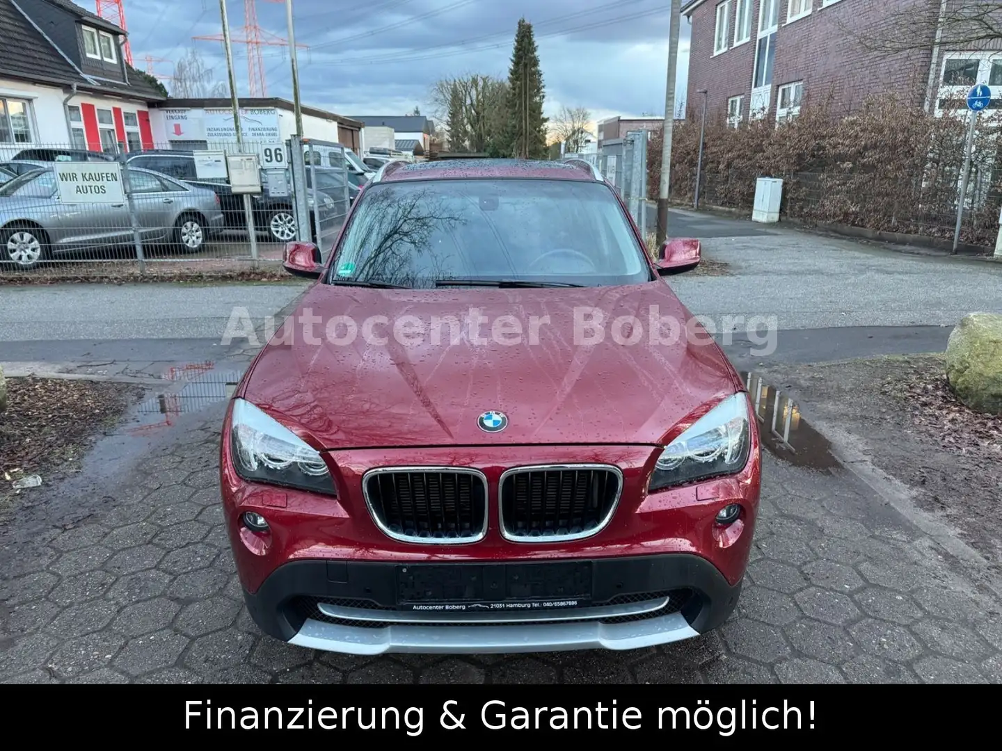 BMW X1 20d xDrive Automatik AHK PANORAMA XENON 2.HA Rojo - 2