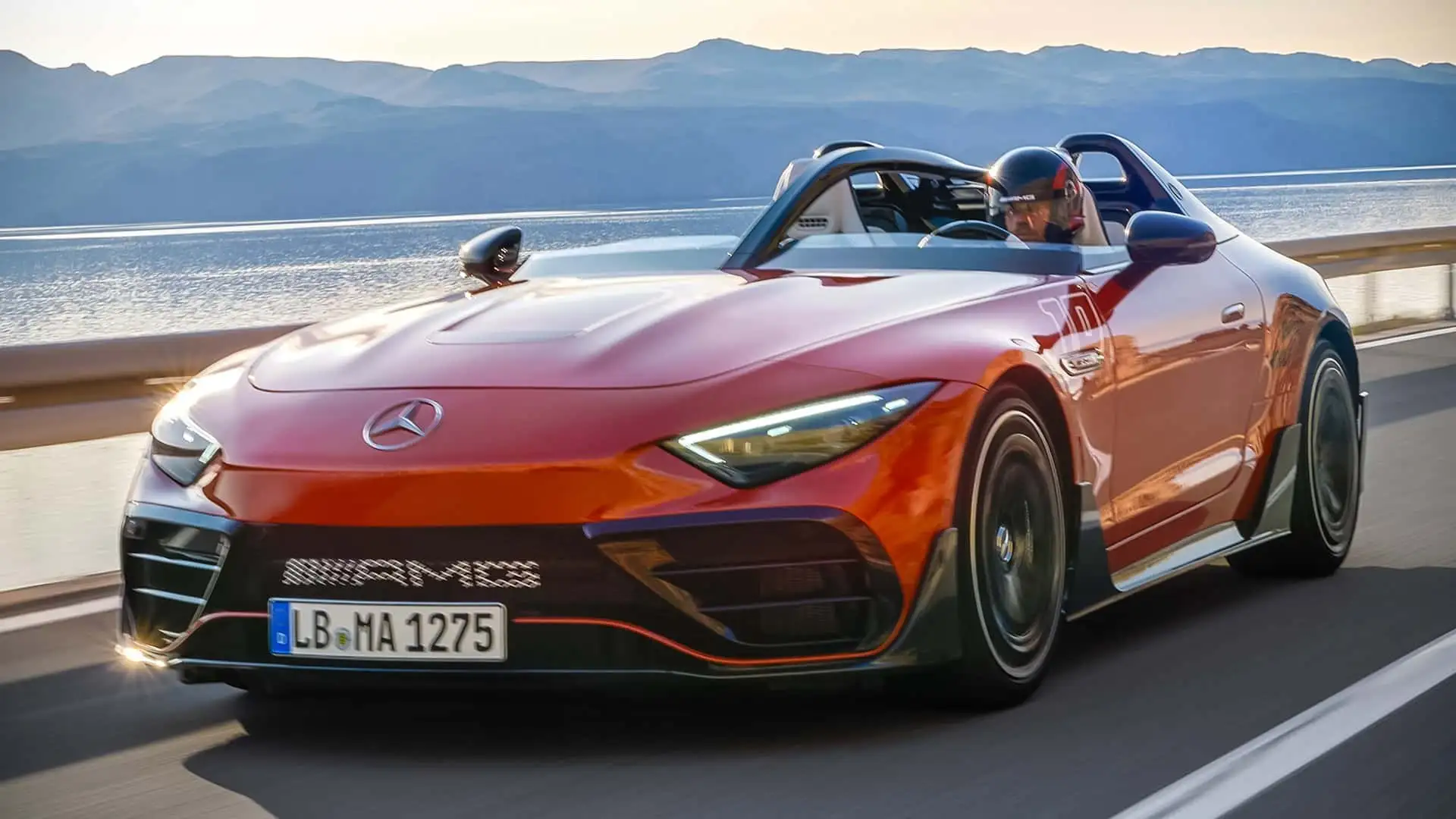Mercedes-Benz SL 63 AMG Pure Speed 1/250 limited production Rouge - 2
