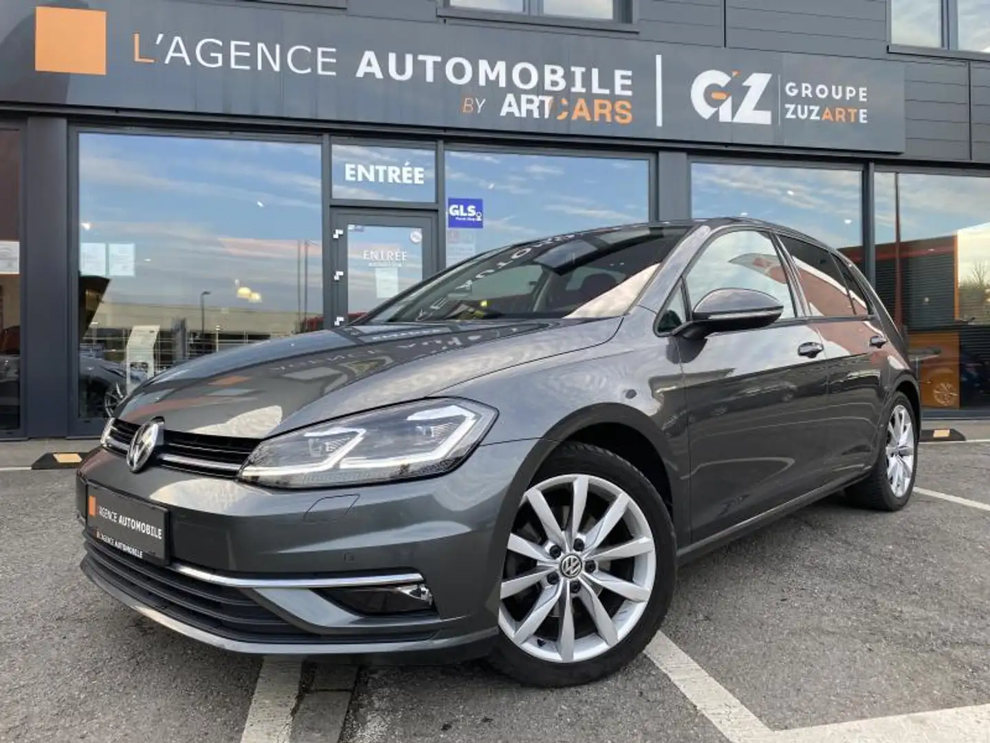 Volkswagen Golf 1.5 TSI 150ch DSG Highline GARANTIE 12 MOIS Gris - 2