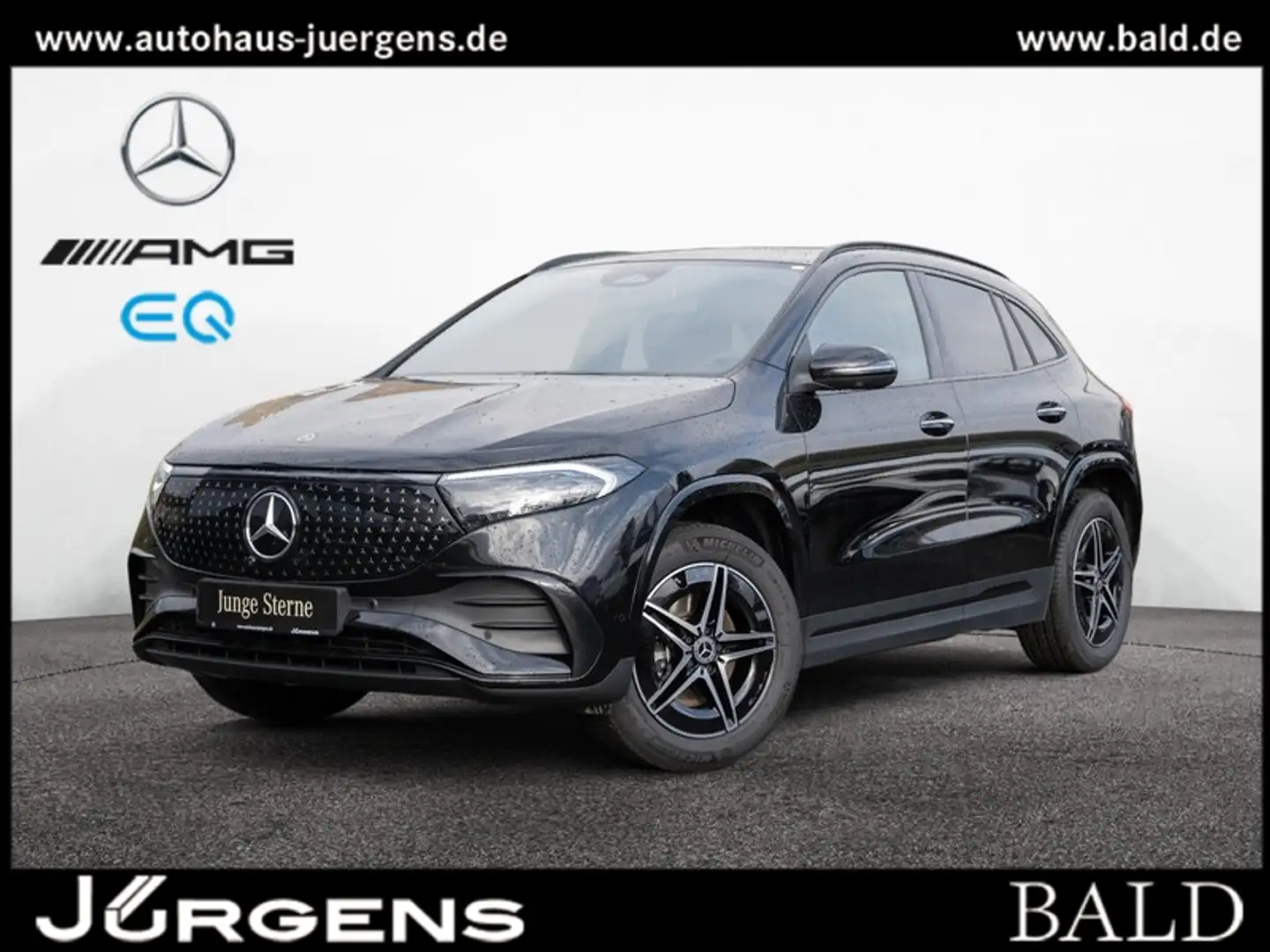 Mercedes-Benz EQA 350 4M AMG-Sport/360/Pano/Night/Totw/Sound Nero - 1