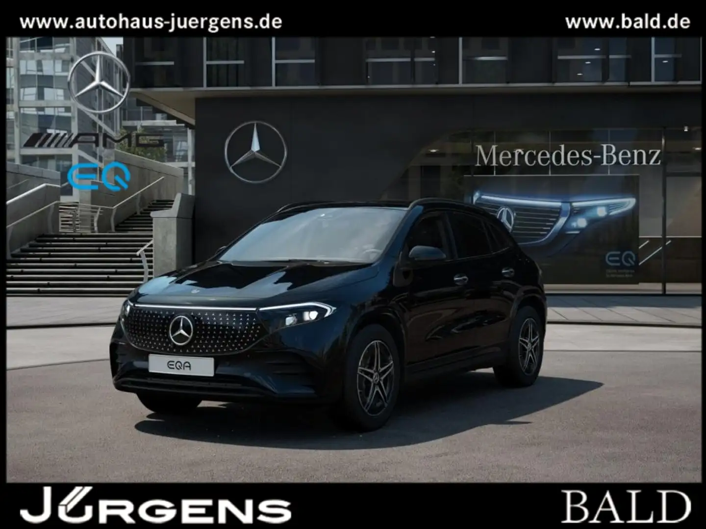 Mercedes-Benz EQA 350 4M AMG-Sport/360/Pano/Night/Totw/Sound Negro - 1