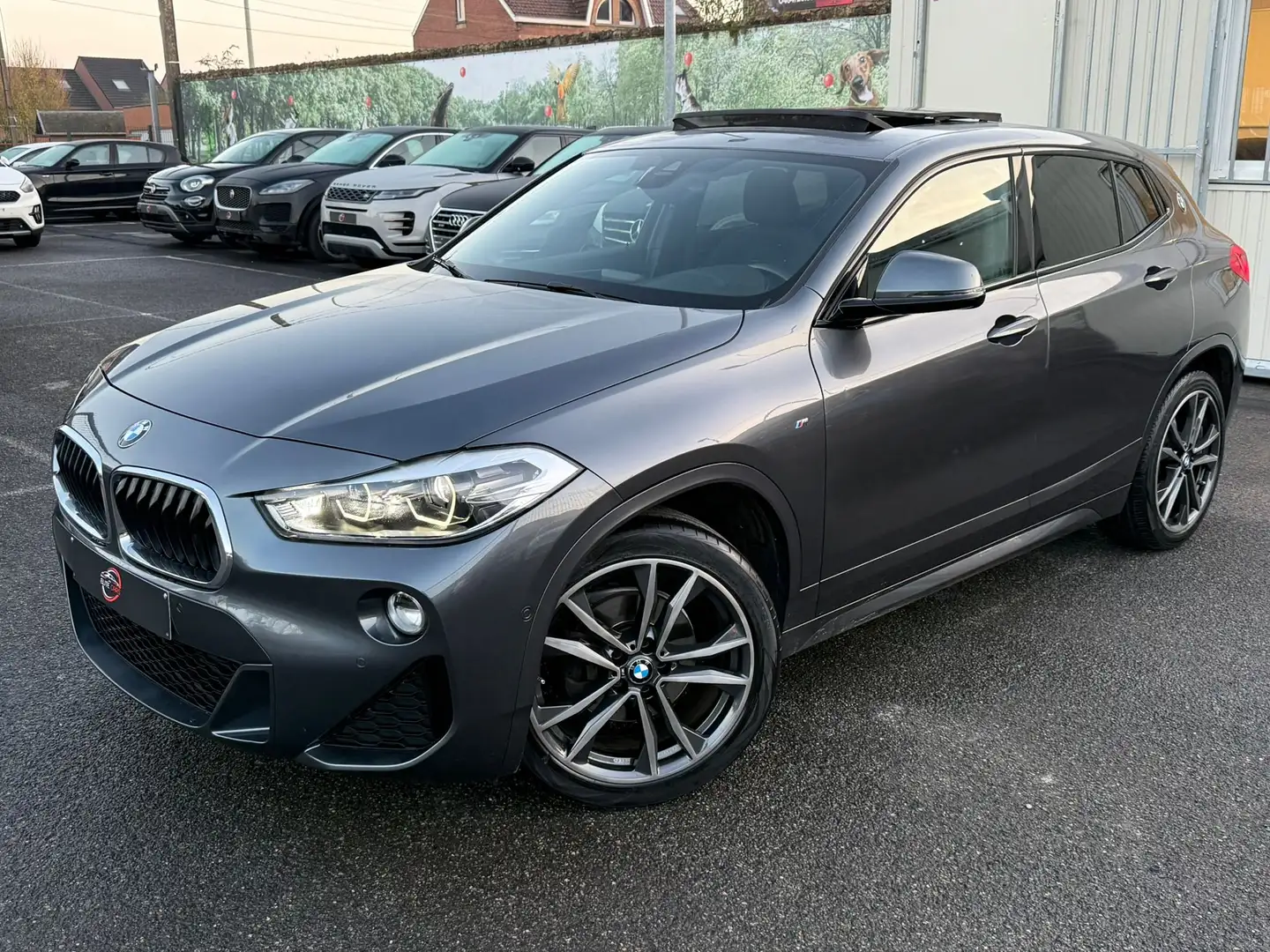 BMW X2 1.5iA sDrive18 OPF / PACK M / ALCANTARA / AUTO Gris - 1