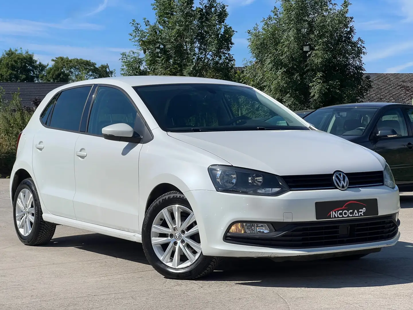 Volkswagen Polo 1.4 CR TDi Trendline BMT * MARCHAND / EXPORT * Blanc - 1