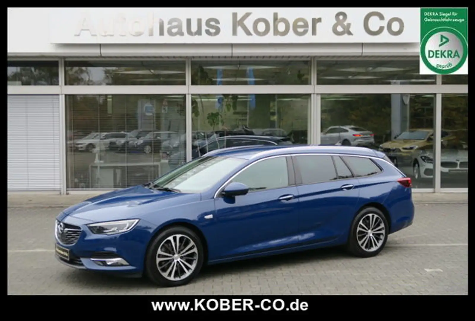 Opel Insignia SportsTourer Bi-Turbo 4x4 LEDER+NAVI+LM Bleu - 2