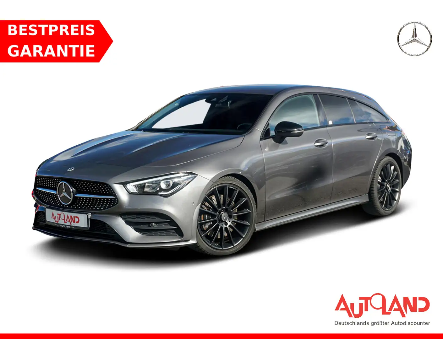 Mercedes-Benz CLA 220 SB AMG Line LED Navi Kamera Spurhalte Grau - 1