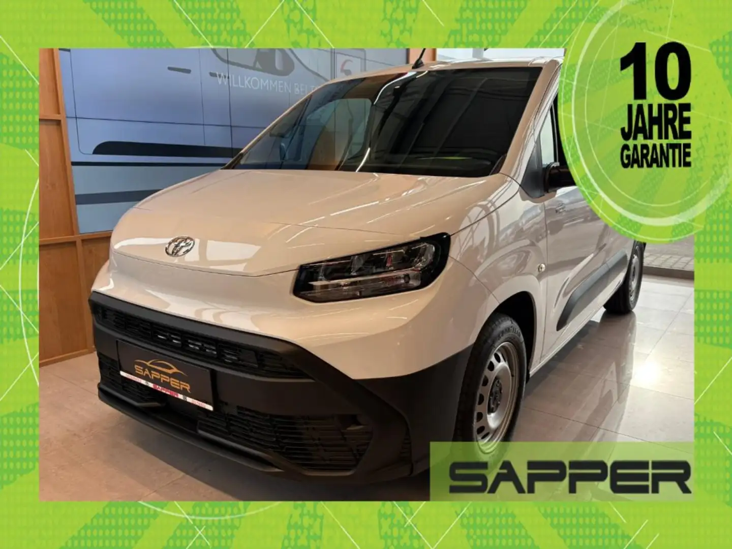 Toyota Proace City 1,5 l D, 102 PS, ProWork Weiß - 1