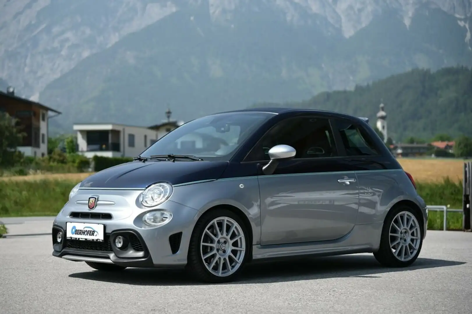 Abarth 500 Abarth 695C Cabrio Rivale 175 Anniversary Grau - 2