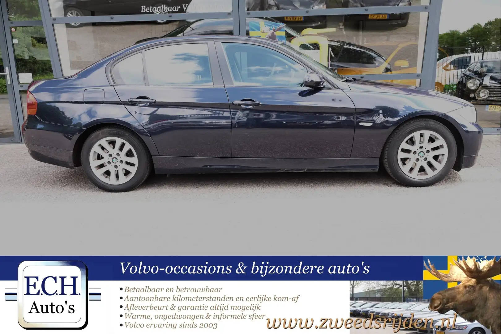 BMW 320 3-serie 320i 170 pk Aut. Executive Bleu - 2