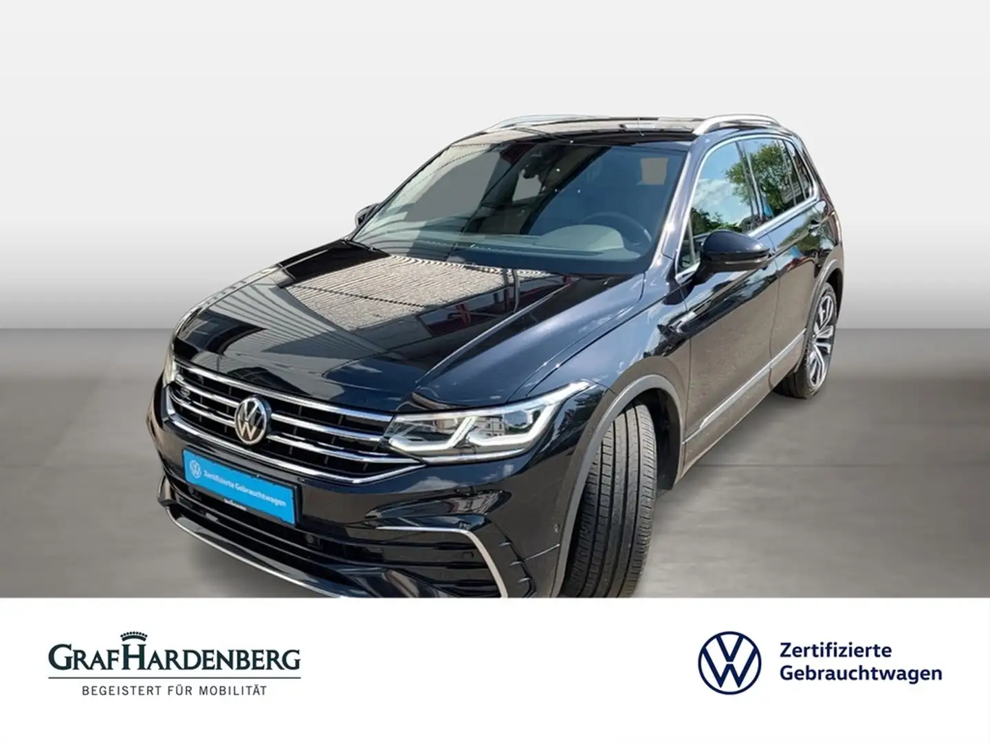 Volkswagen Tiguan R-Line TDI DSG NaviPro AHK MatrixLED Schwarz - 1