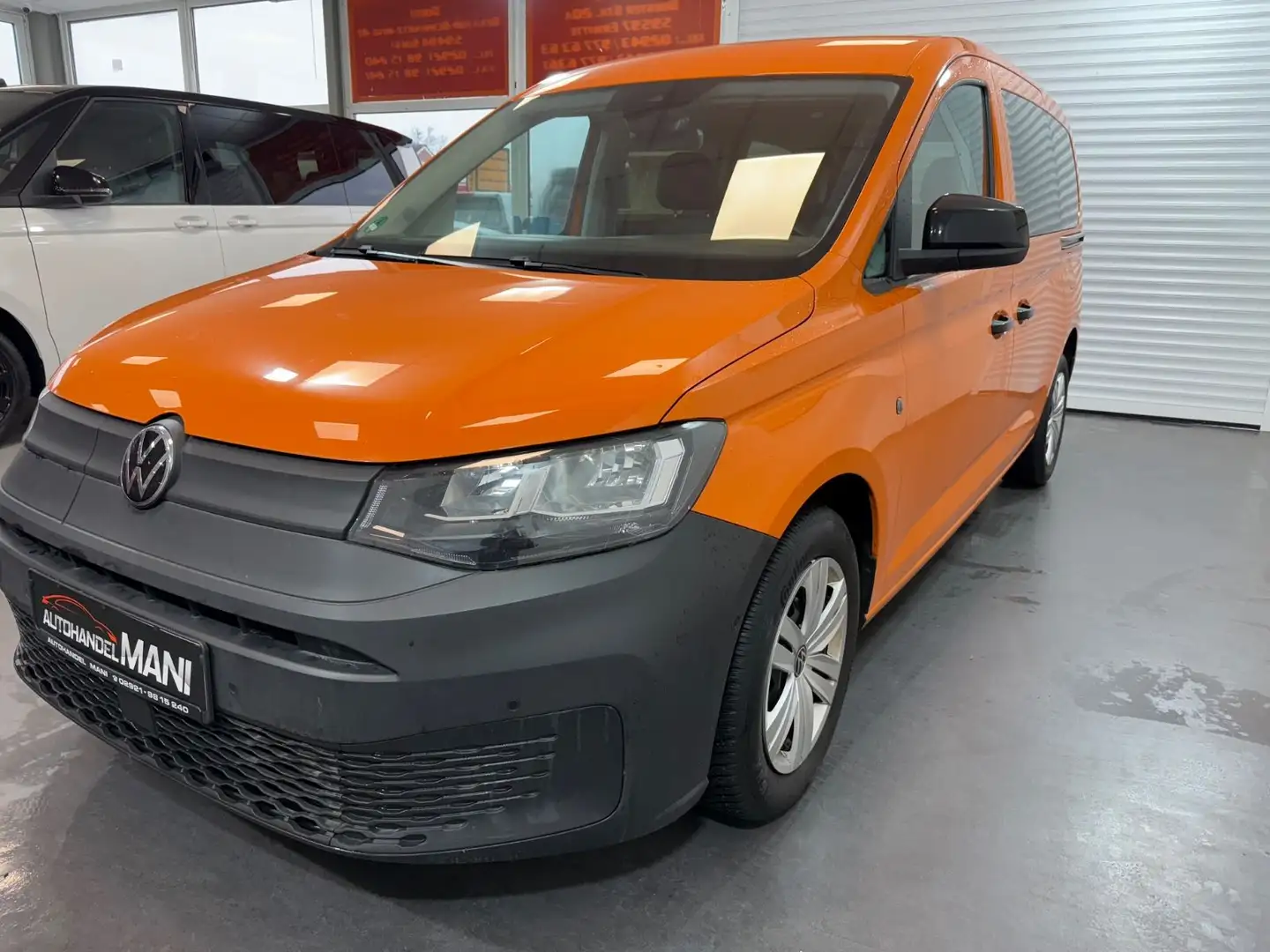 Volkswagen Caddy Maxi/5.J Garantie/ACC/PDC/Navi/7 Sitzen Orange - 2
