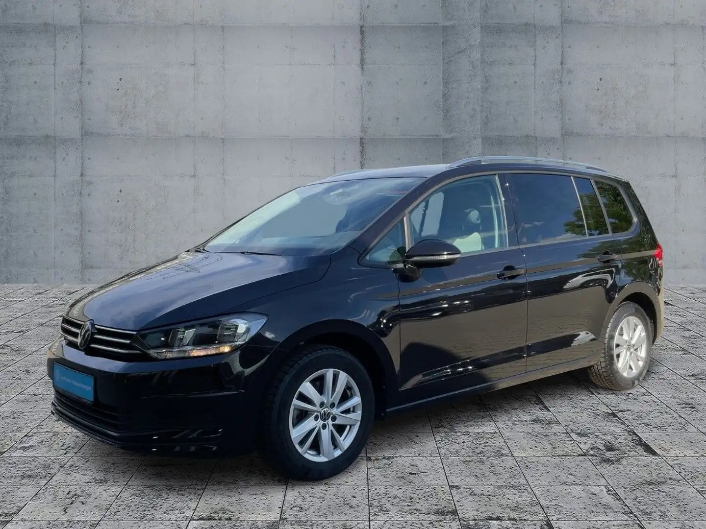 Volkswagen Touran 1.5 TSI DSG COMFORTLINE KLIMA+NAVI+AHK+7S Schwarz - 2