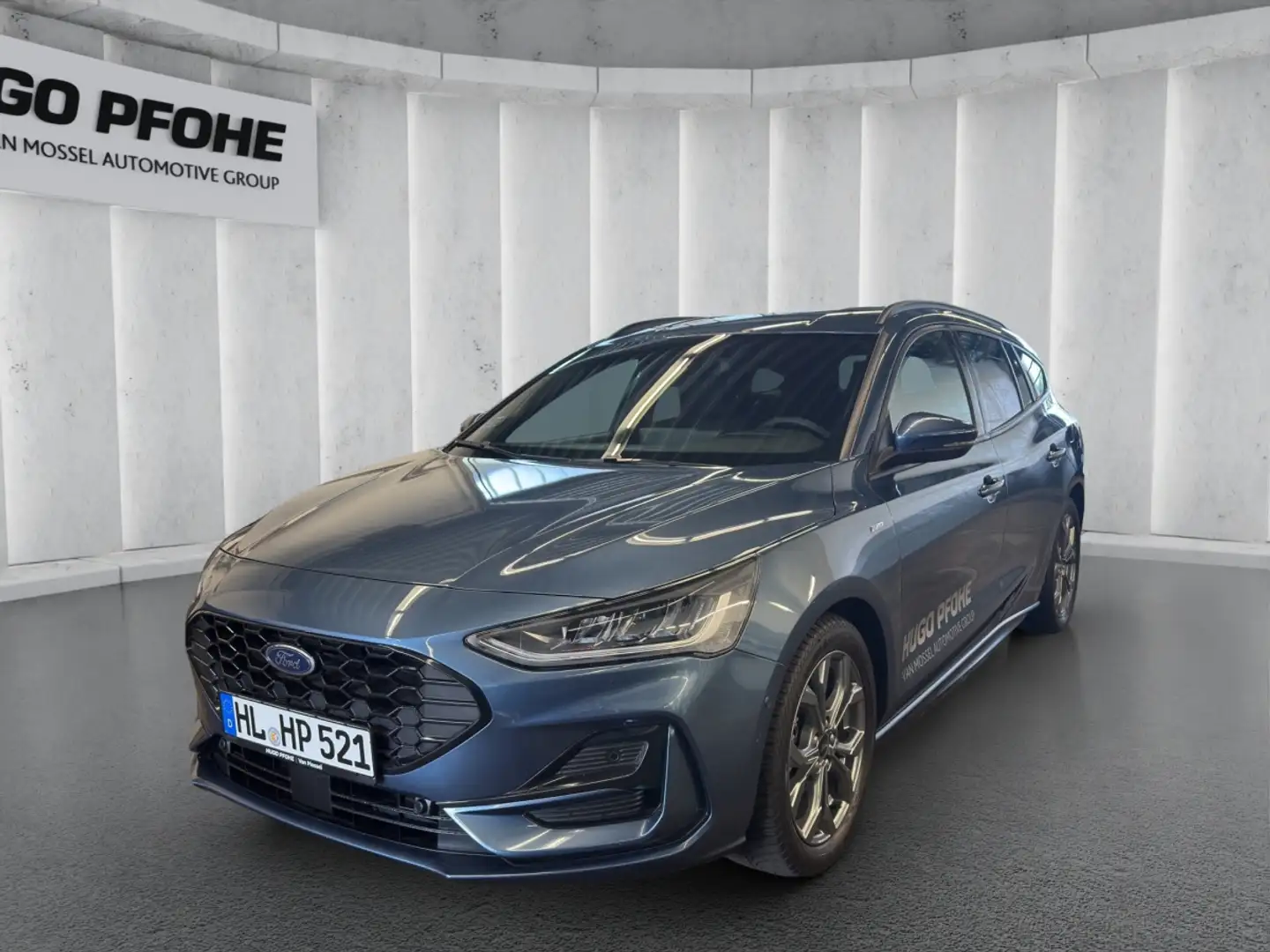 Ford Focus ST-Line X Turnier LED AHK ACC RFK GJR SHZ Blau - 1